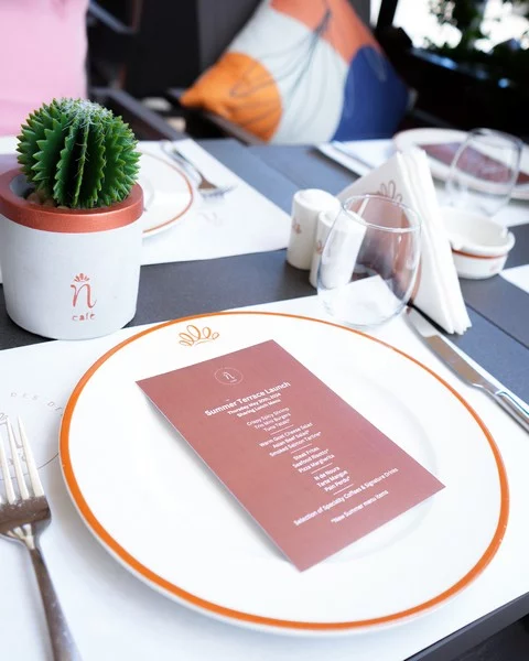 N Cafè Launches its Terrace and Summer Menu
